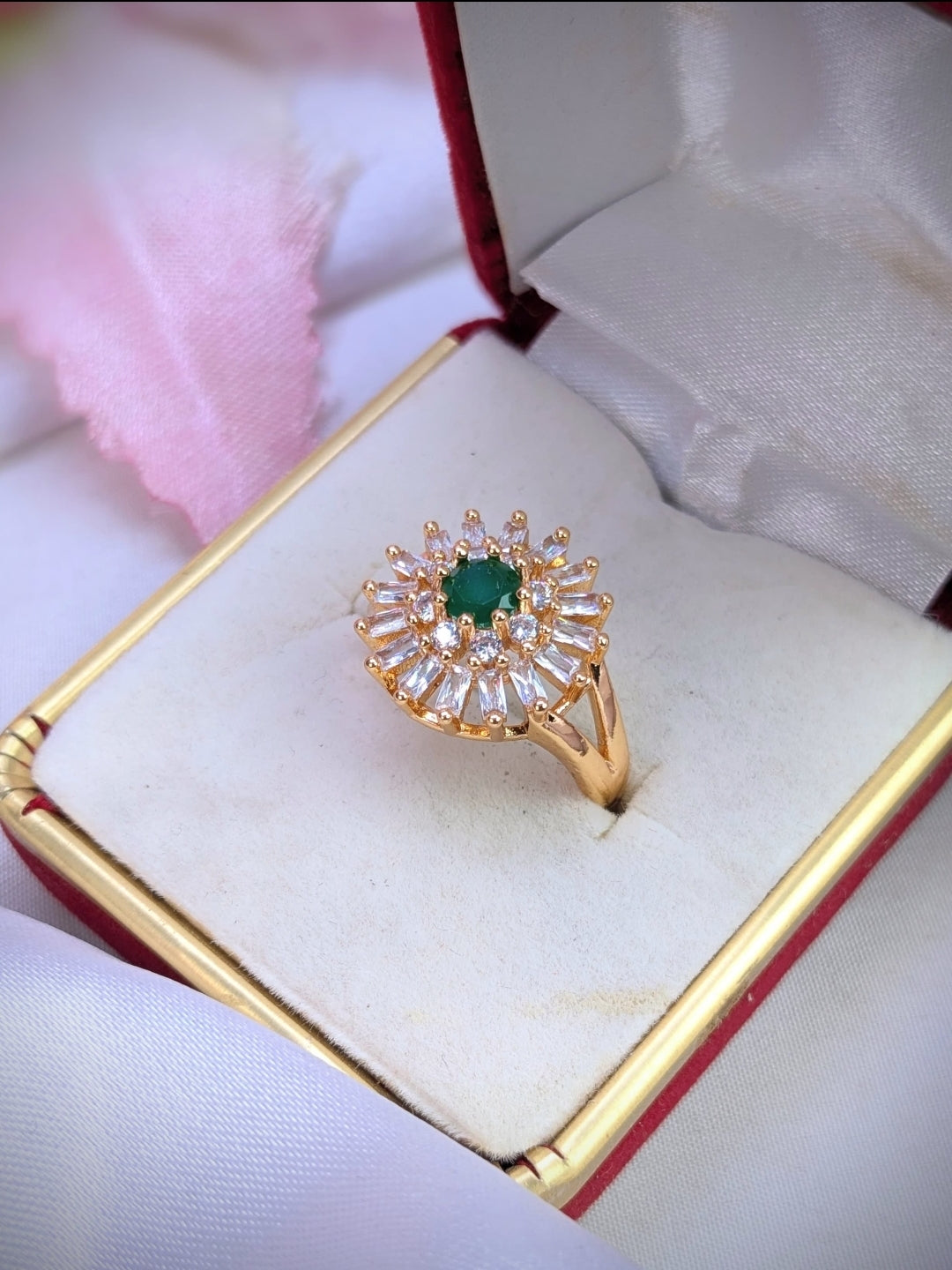 Zircon Luxury Adjustable Ring