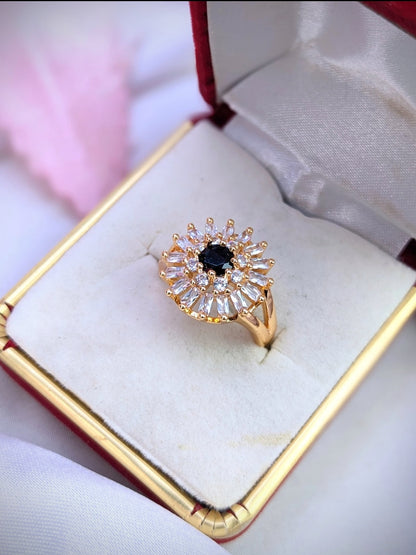 Zircon Luxury Adjustable Ring