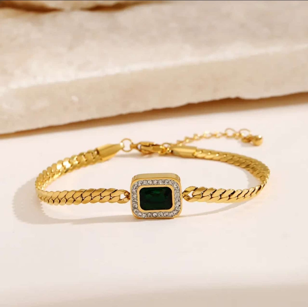 Emerald Green Bracelet