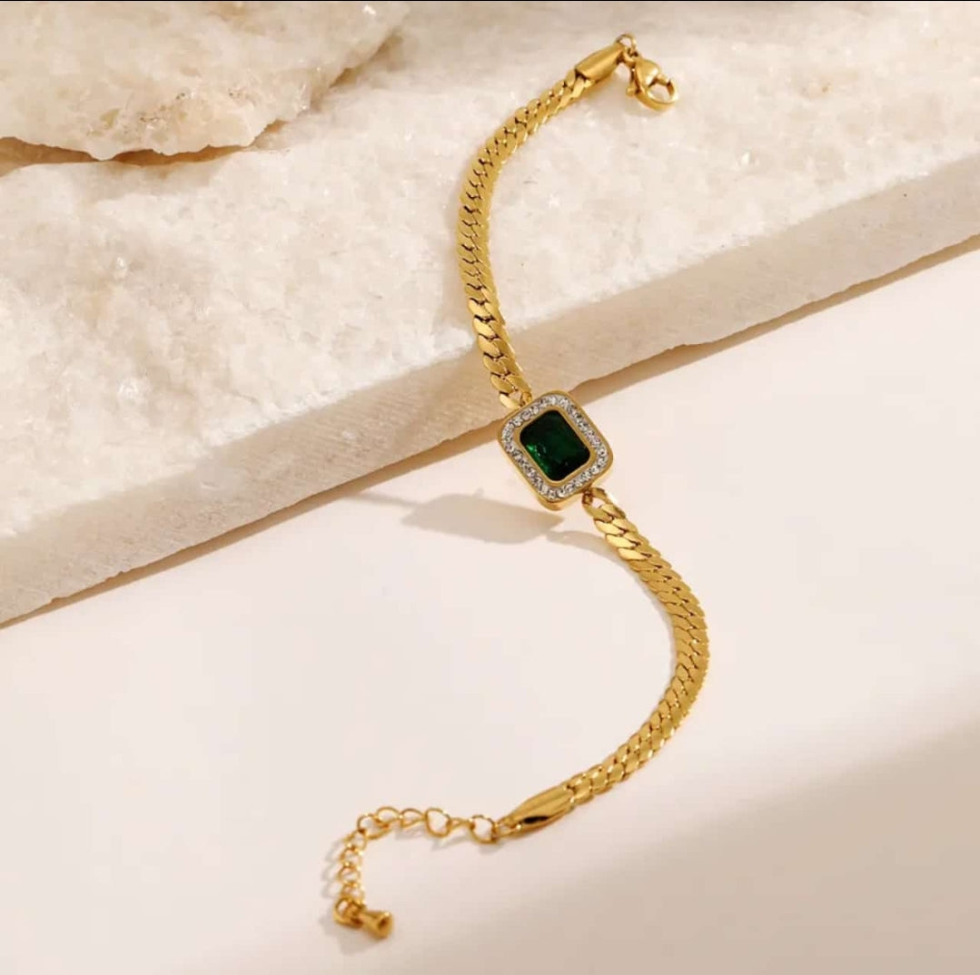 Emerald Green Bracelet